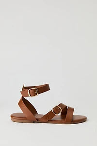 Sandales avec boucle double