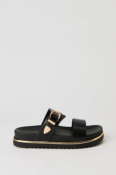 Buckled Chunky Sandal