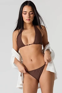 Bas de bikini avec attaches latérales