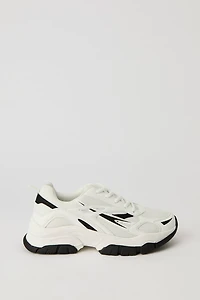 Espadrilles en filet à semelles épaisses