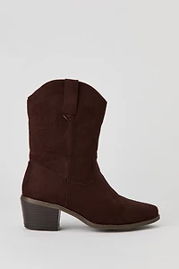 Mid Calf Cowboy Boot