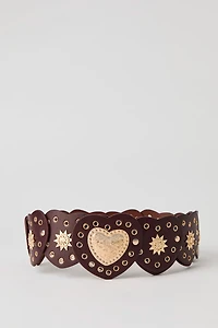 Western Heart Disc Belt