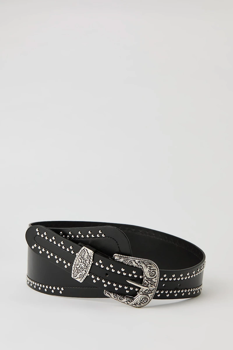 Western Studded Waist Belt