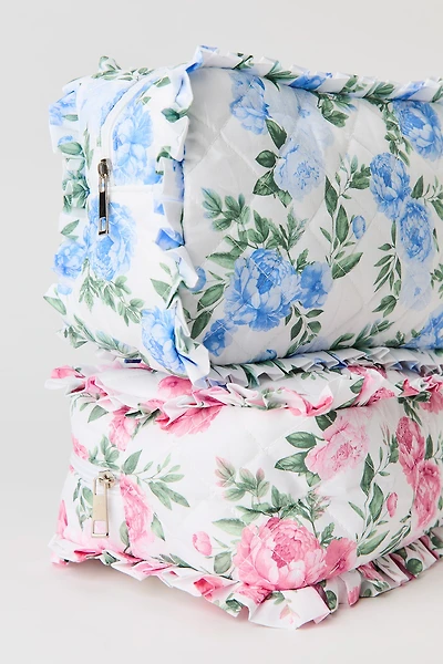 Ruffle Makeup Bag