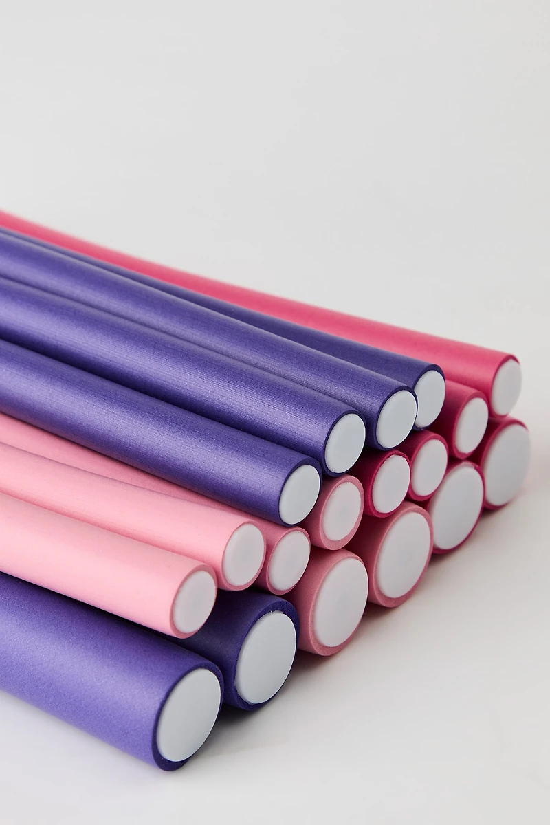 Ensemble de bigoudis sans chaleur