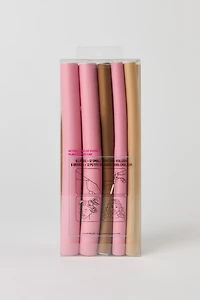 Ensemble de bigoudis sans chaleur