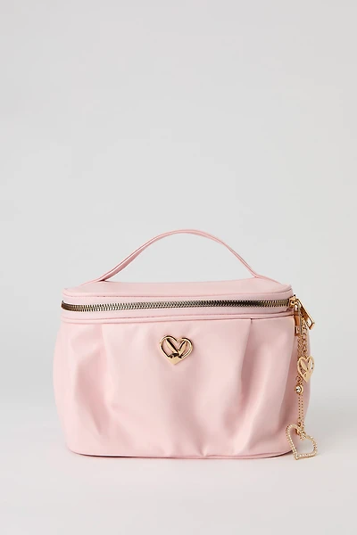 Playboy Faux Leather Makeup Bag