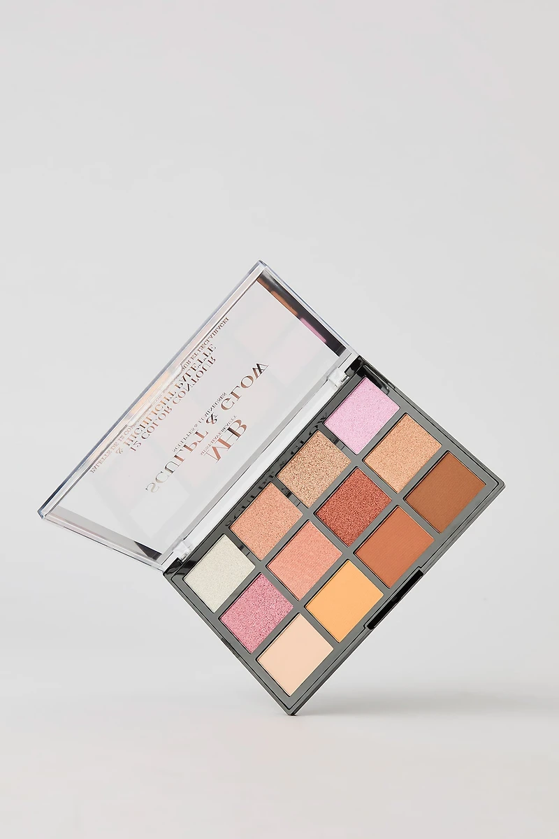 Palette de contour et illuminateur (12 couleurs)