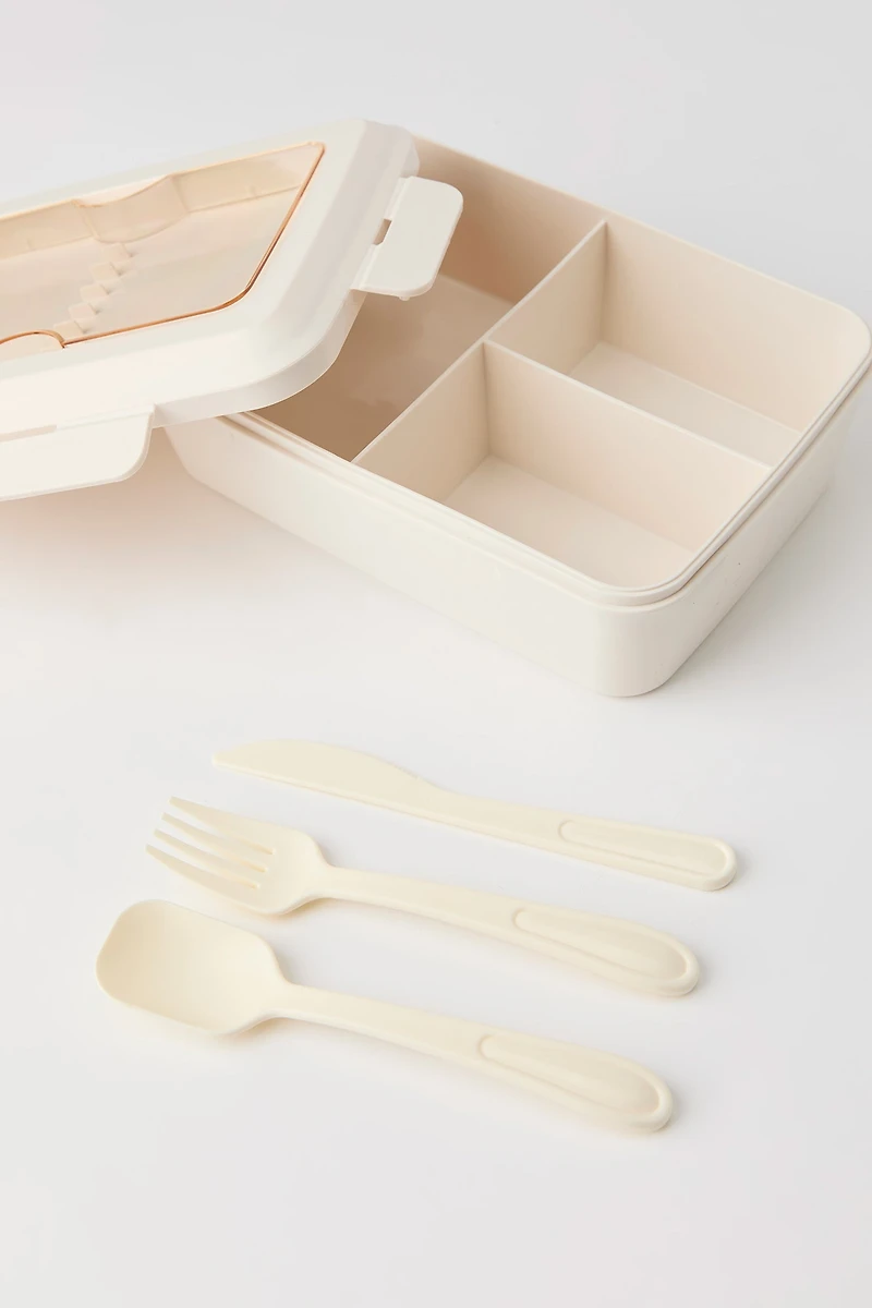 Lunch Box & Cutlery Set