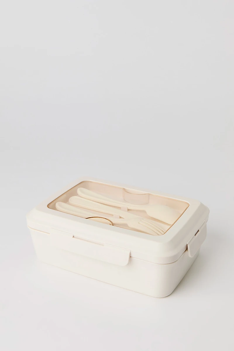Lunch Box & Cutlery Set