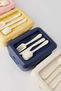 Lunch Box & Cutlery Set