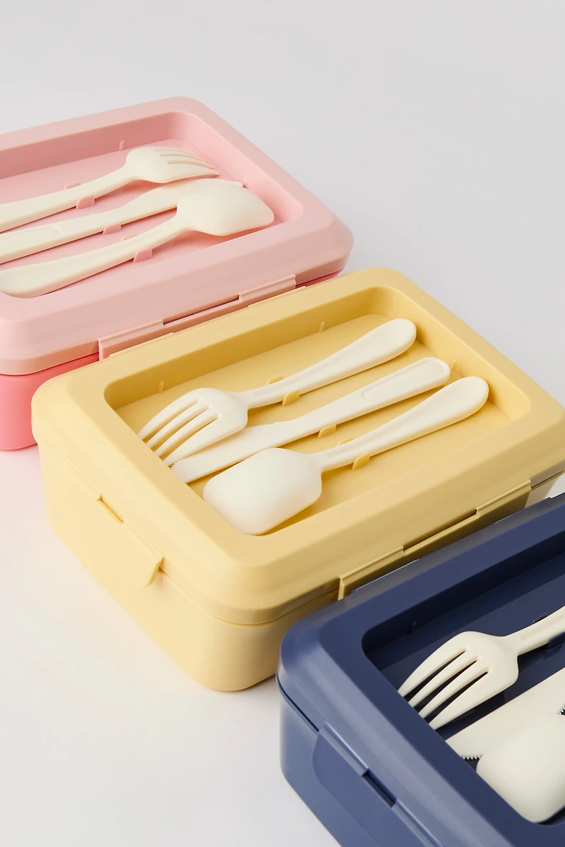Lunch Box & Cutlery Set