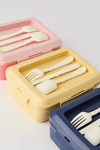 Lunch Box & Cutlery Set