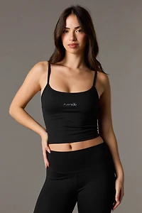 Active Playboy HD Print Cropped Tank