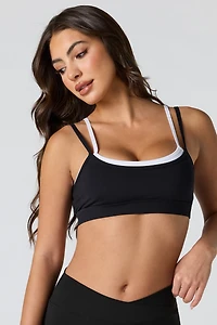 Active High Density Layered Bra