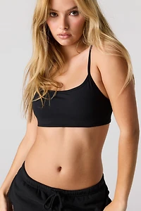Scoop Neck Sports Bra