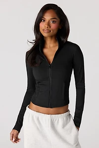Active High Density Zip-Up Jacket