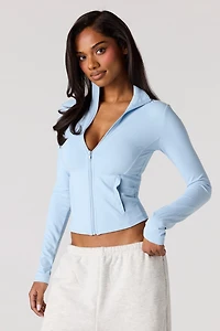 Blouson à glissière haute densité Active