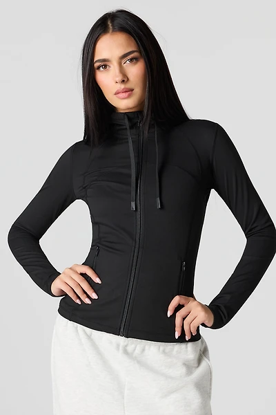 Active Zip-Up Hoodie