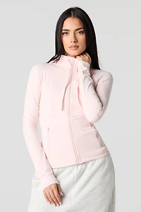 Active High Density Zip-Up Hoodie