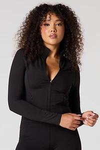 Active High Density Zip-Up Jacket