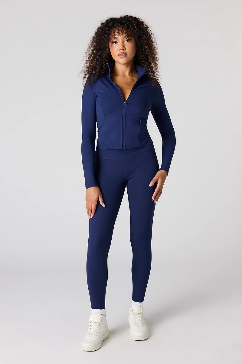 Blouson Active High Density avec fermeture à glissière