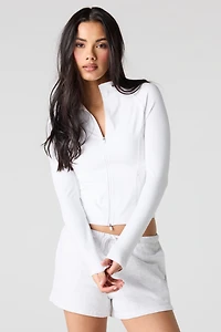 Blouson haute densitéeà double glissière Active