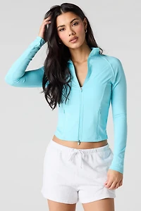 Active High Density 2-Way Zip-Up Jacket