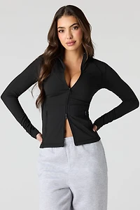 Active 2 Way Zip-Up Jacket