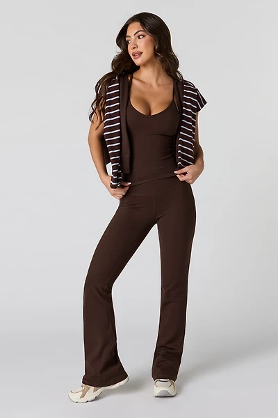 Pantalon évasé à haute densité Active