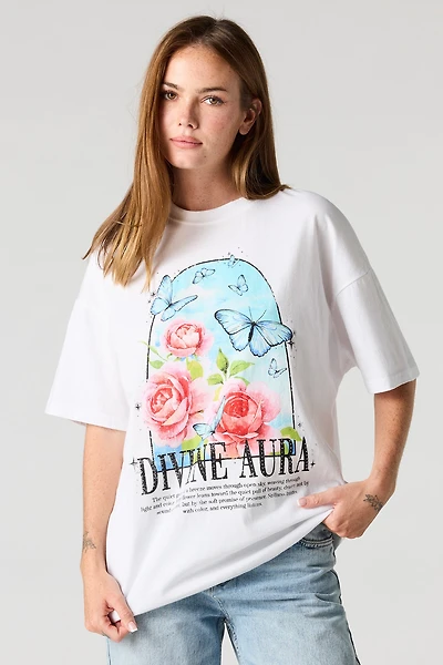Graphic Oversized Boyfriend T-Shirt