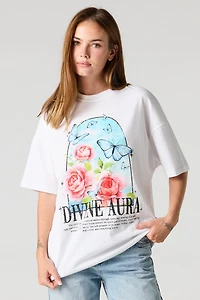 Graphic Oversized Boyfriend T-Shirt