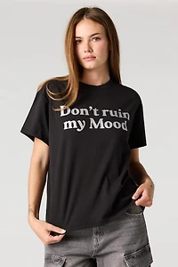 Graphic Boxy Boyfriend T-Shirt