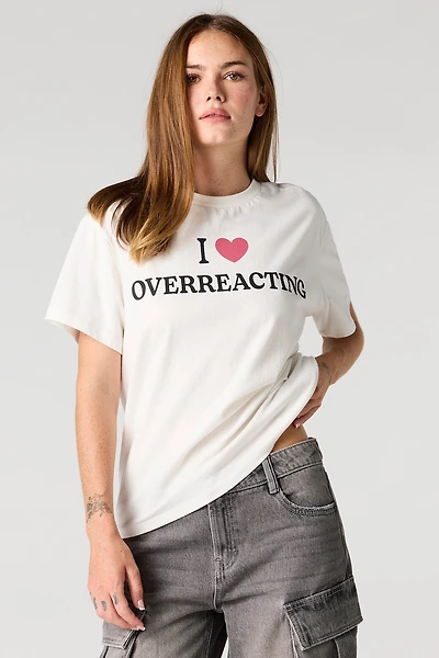 T-shirt de coupe garçonne carré