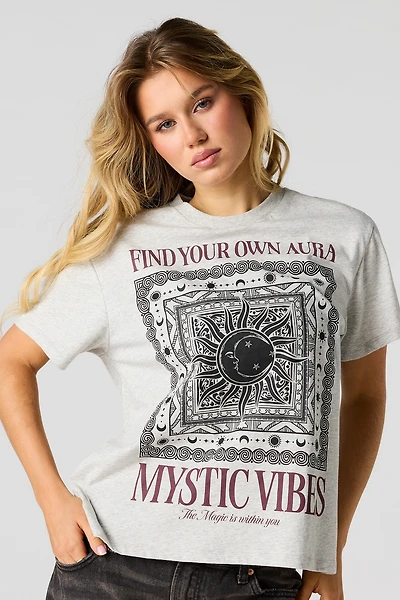 Mystic Graphic Boxy Boyfriend T-Shirt