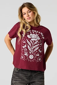 Mystic Graphic Boxy Boyfriend T-Shirt