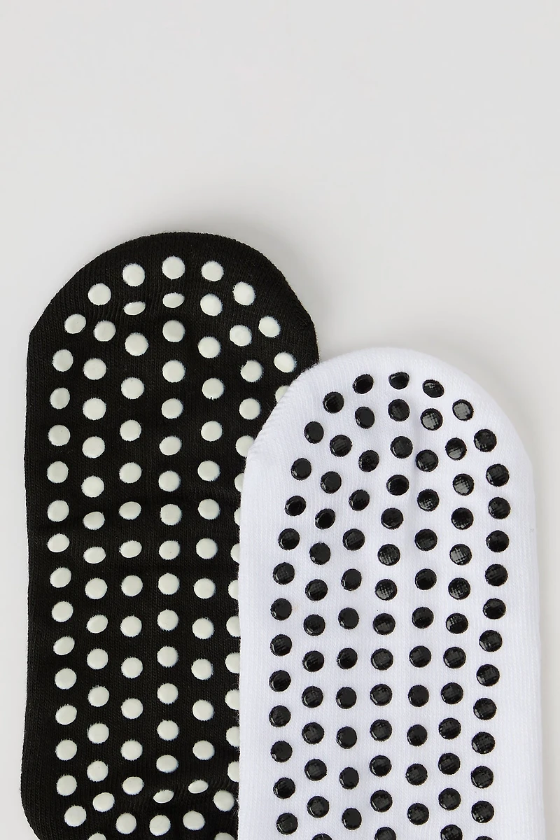 Chaussettes en tricot de jacquard antidérapantes avec boucles (5 paires)