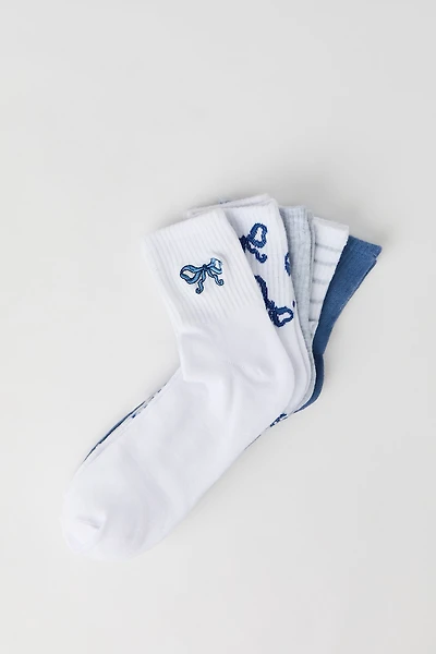 Chaussettes avec imprimé Boucle (5 paires)