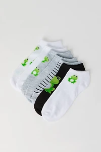 Teddy Bear Ankle Socks (7 Pack)