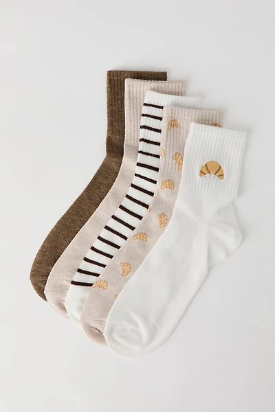 Assorted Quarter Socks (5 Pack)