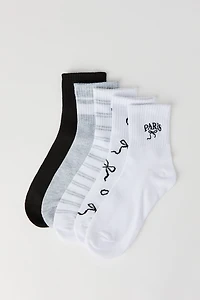 Quarter Socks (5 Pack)