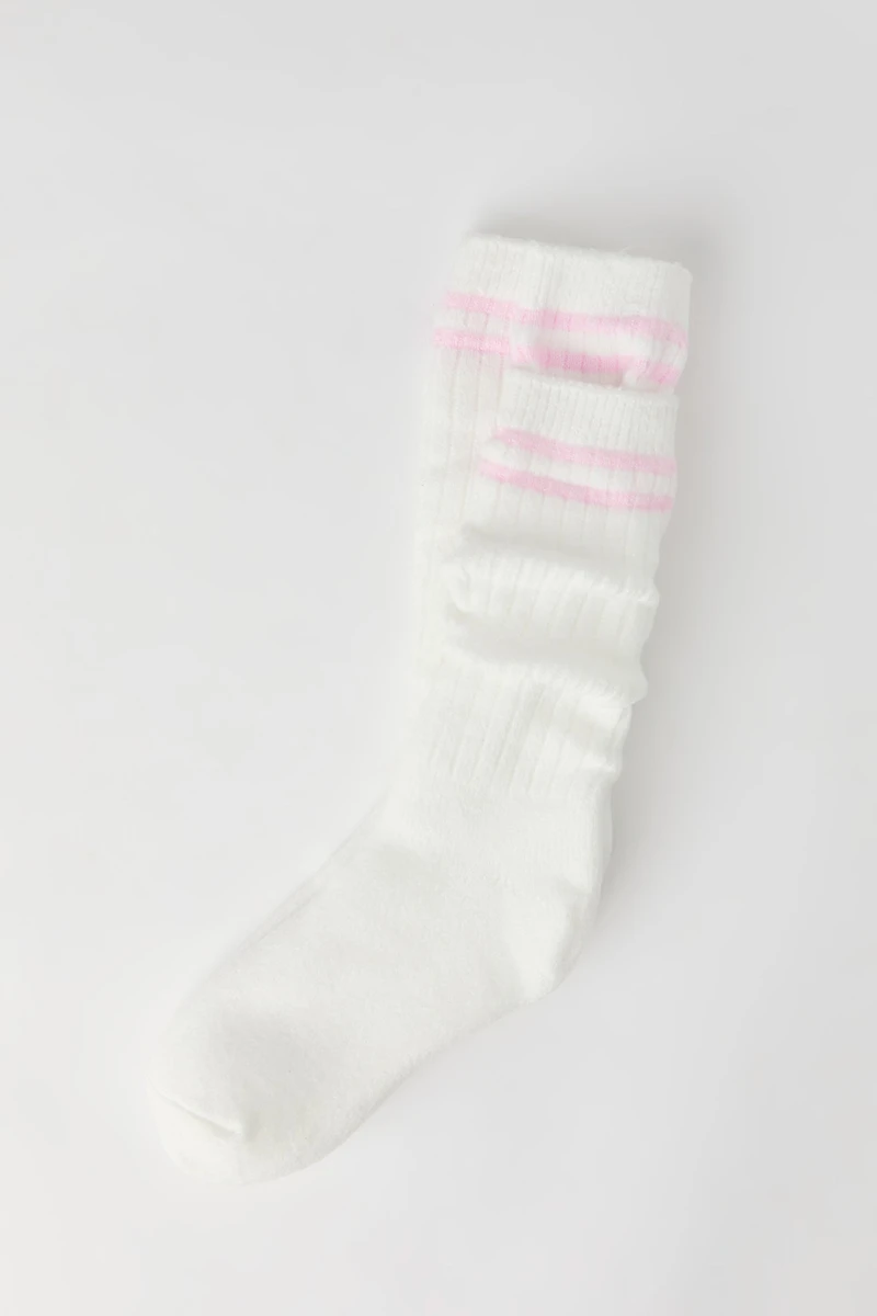 Striped Slouchy Socks (2 Pack)