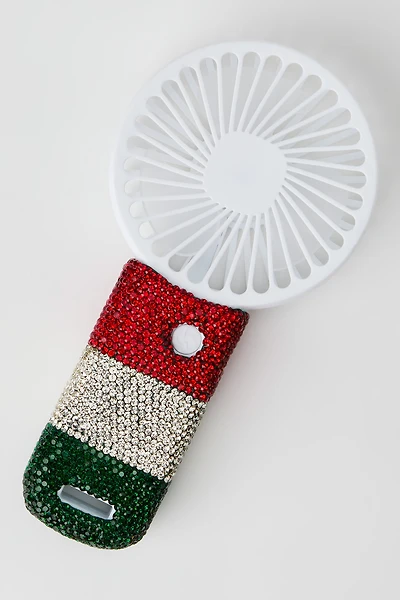 Mexico Rhinestone Handheld Mini Fan