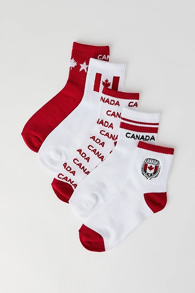 Canada Soccer Socks (5 Pack)