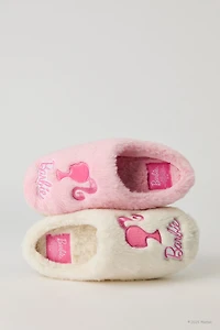 Barbie™ Embroidered Plush Slippers