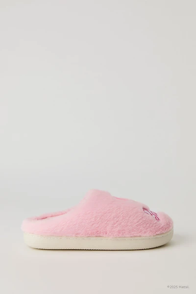 Barbie™ Embroidered Plush Slippers