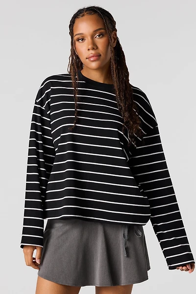 Heavy Cotton Long Sleeve Top