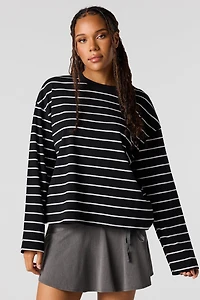 Heavy Cotton Long Sleeve Top