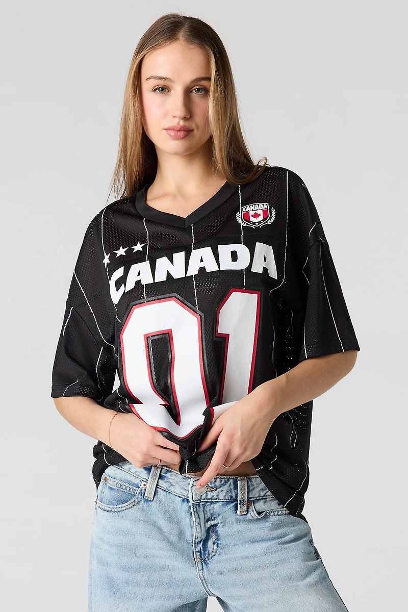Canada Mesh Soccer Jersey