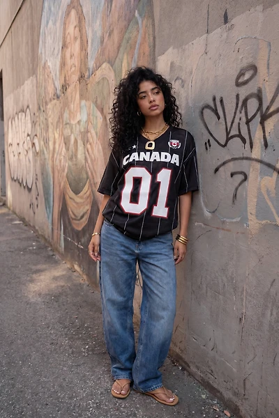 Canada Mesh Soccer Jersey